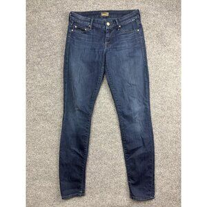 Mother Jeans Womens 26 Blue The Looker The Wishing Hour Skinny Stretch Denim
